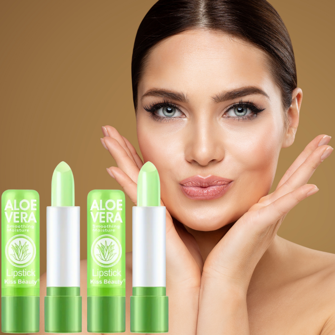 Aloe Vera Color Changing Lipstick  Long-Lasting Moisturizing  Waterproof