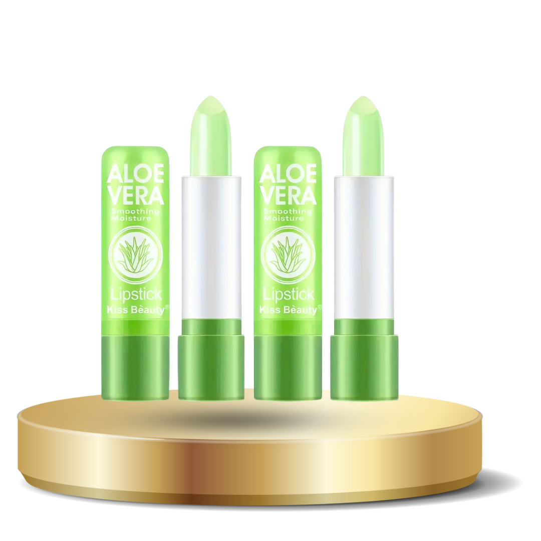 Aloe Vera Color Changing Lipstick  Long-Lasting Moisturizing  Waterproof