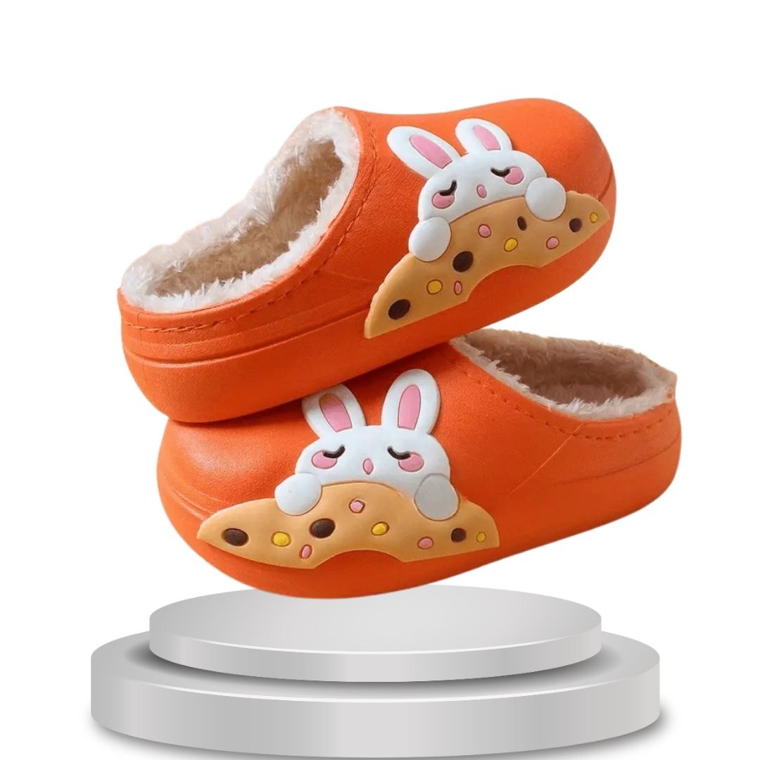 Cute Water-Resistant Cartoon Kids Slippers - Non-Slip, Lightweight Indoor/Outdoor