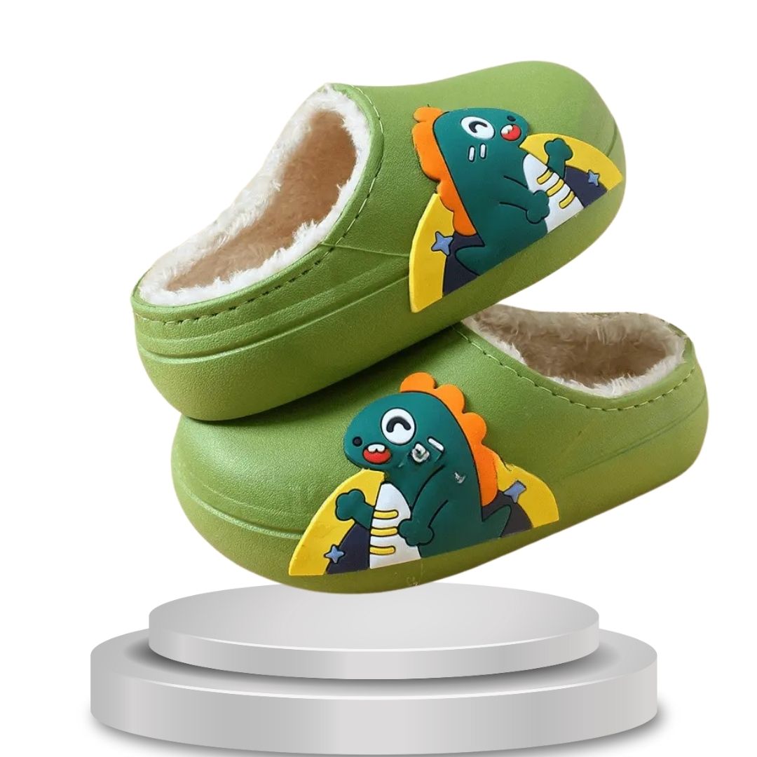 Cute Water-Resistant Cartoon Kids Slippers - Non-Slip, Lightweight Indoor/Outdoor